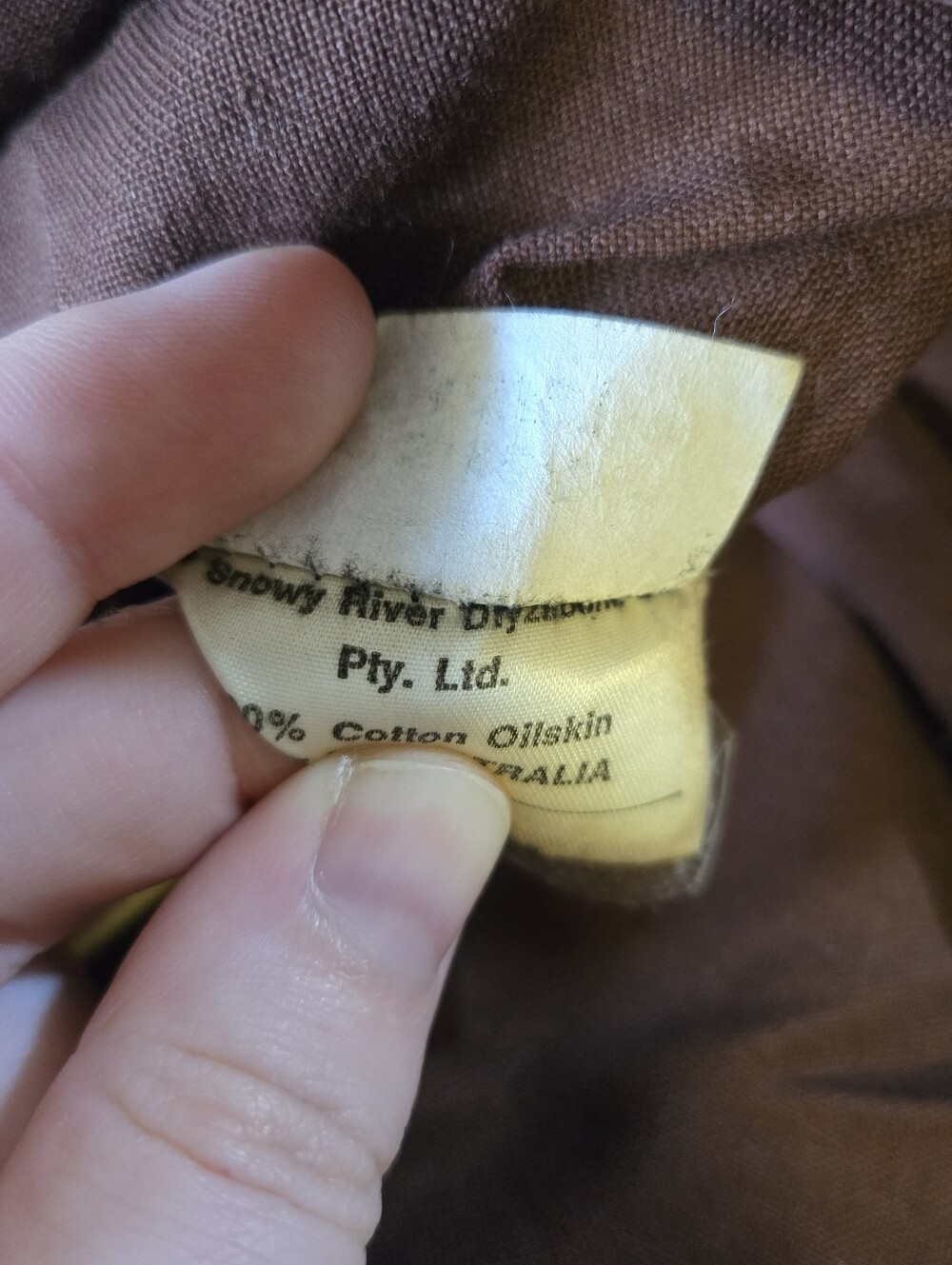 Weathers Authentic Australian Outback 100% Cotton Oilskin Utility Field Coat - Picture 9 of 13